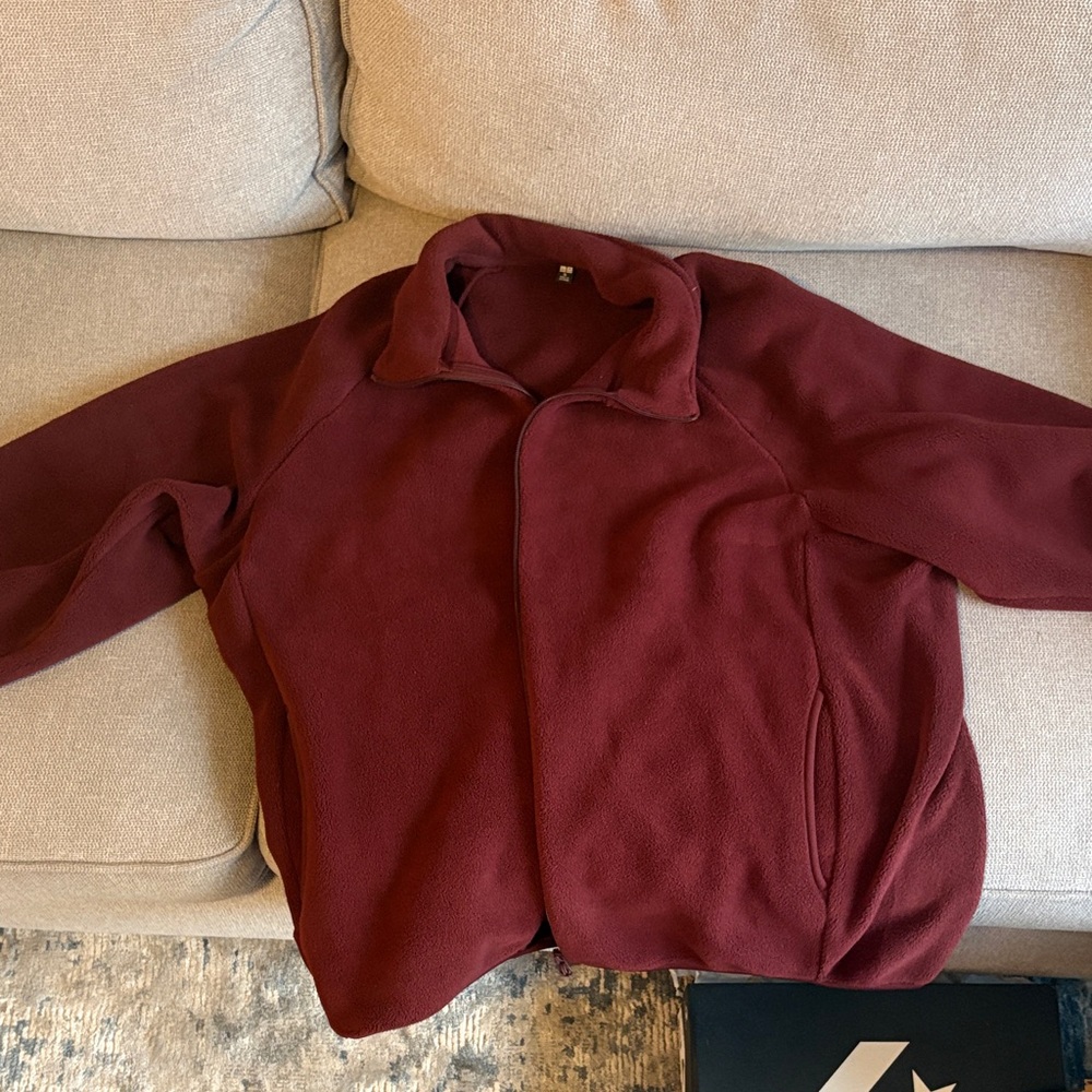 Uniqlo full zip fleece